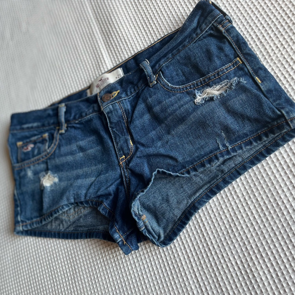 Hollister Distressed Jean Shorts
